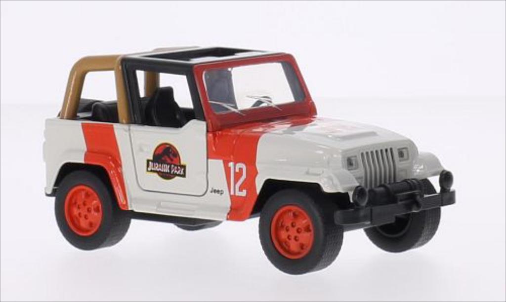 Jeep Wrangler 1/43 Jada Toys Jurassic Park diecast model cars