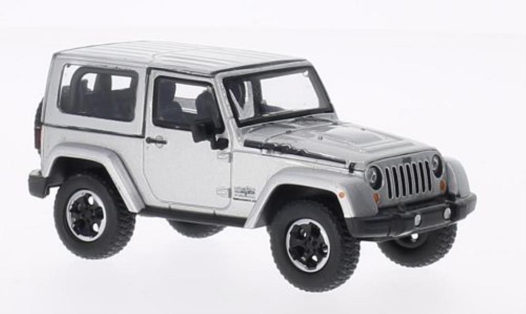 Jeep Wrangler 1/43 Greenlight Polar Edition grey 2014 diecast model cars