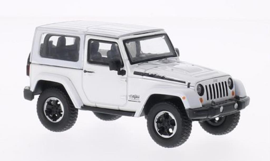 Jeep Wrangler 1/43 Greenlight Polar Edition white 2014 diecast model cars