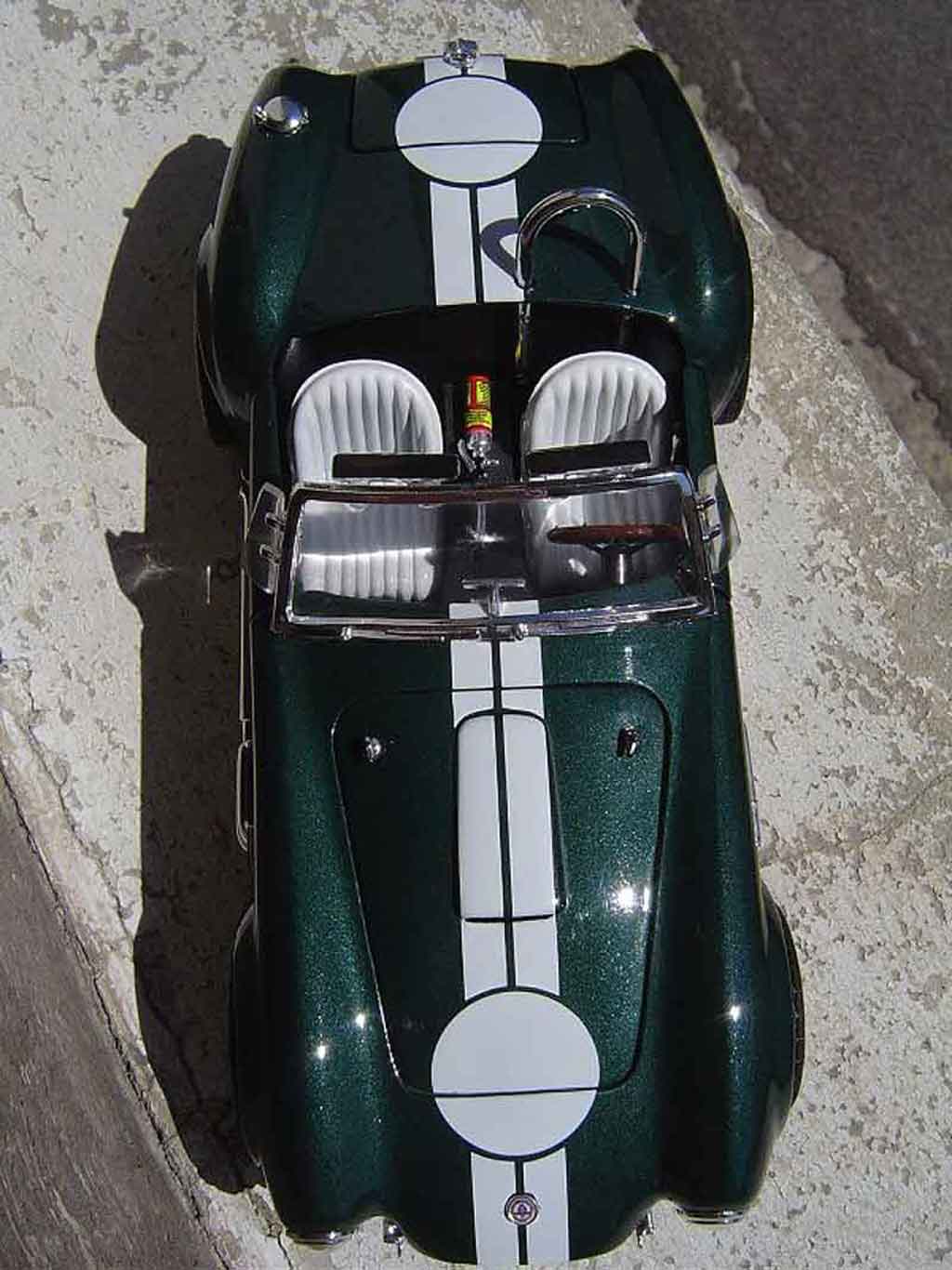 AC Cobra shelby 427 s/c green jantes gmp 1/18 Yat Ming