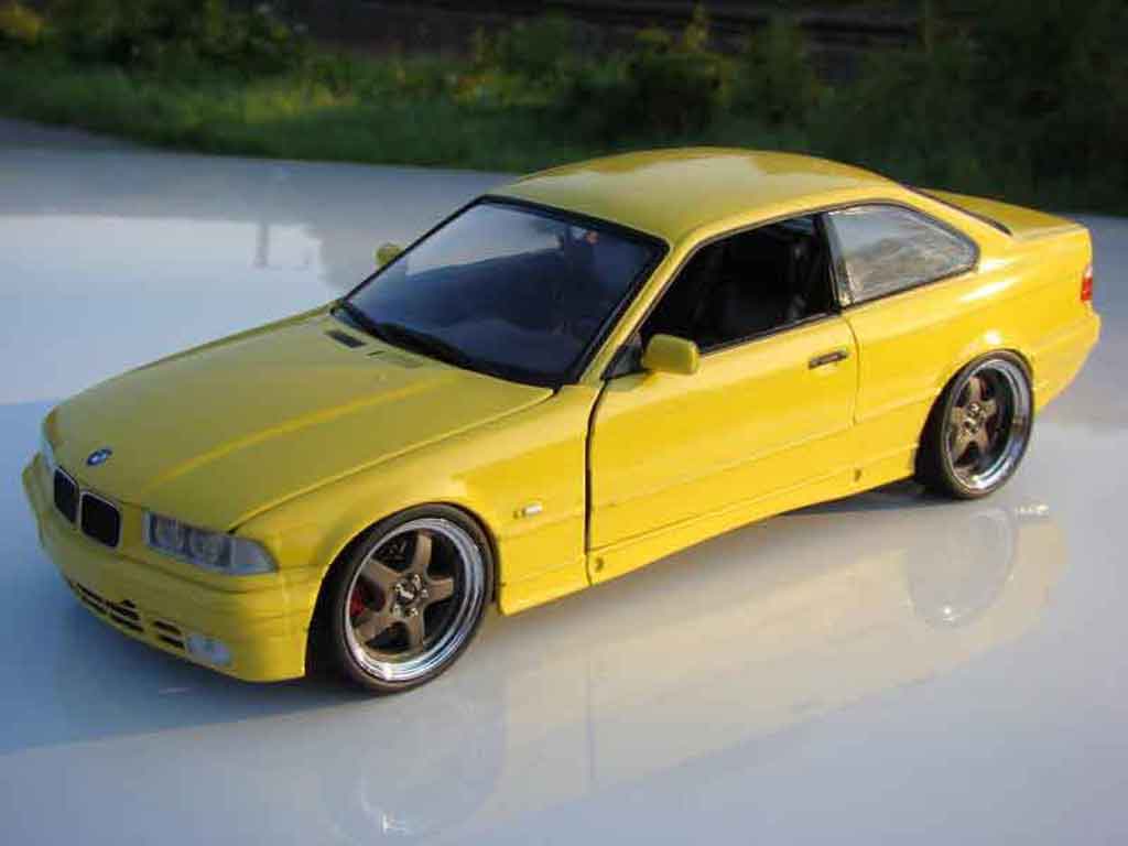 Bmw 325 kit m3 E36 e36 coupe yellow kitee 1/18 Ut Models