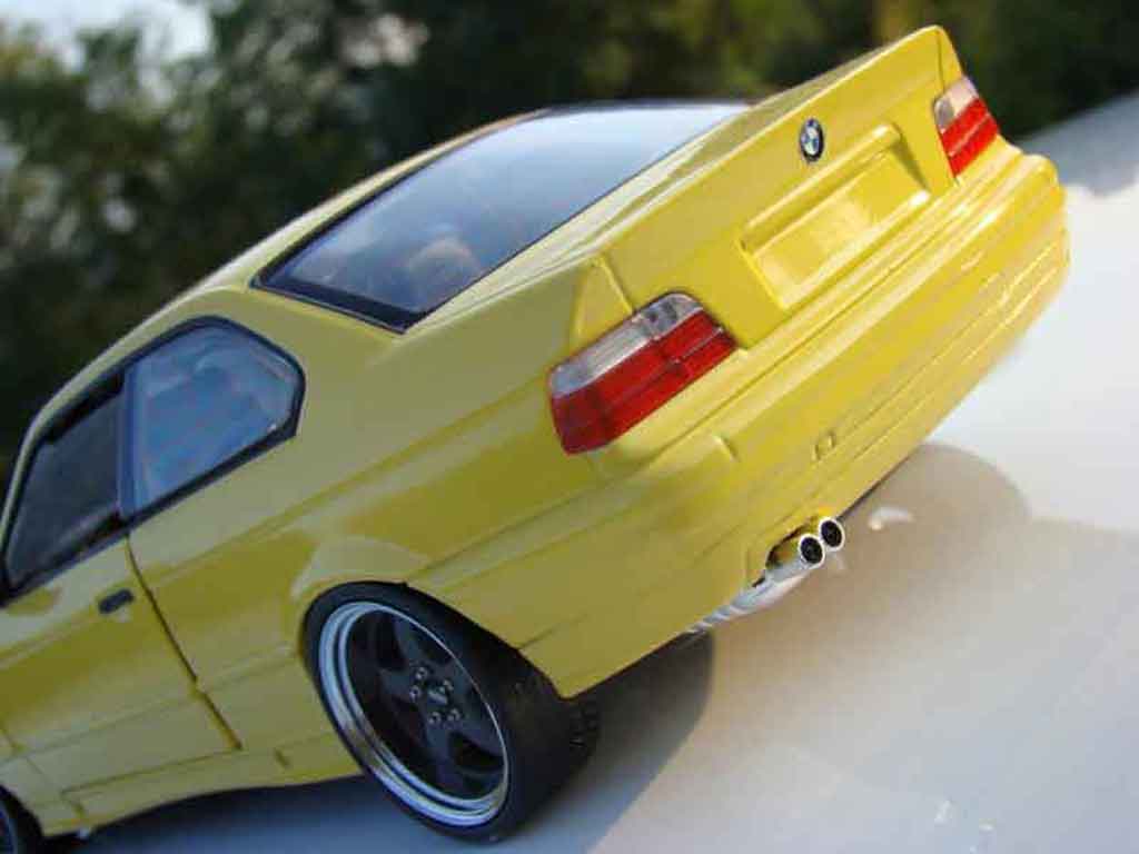 Bmw 325 kit m3 E36 e36 coupe yellow kitee 1/18 Ut Models