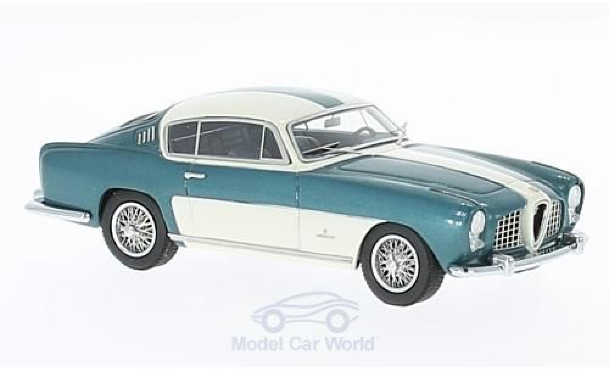 Alfa Romeo 2000 1/43 Kess Abarth Coupe Ghia metallic green/white 1954 diecast model cars
