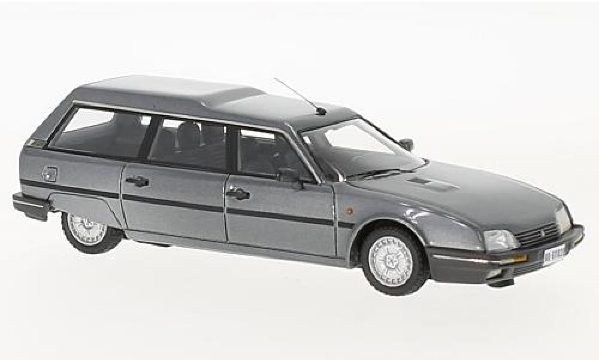 Citroen CX 1/43 Kess 25 TRD Turbo 2 Estate metallic grey 1986 diecast model cars