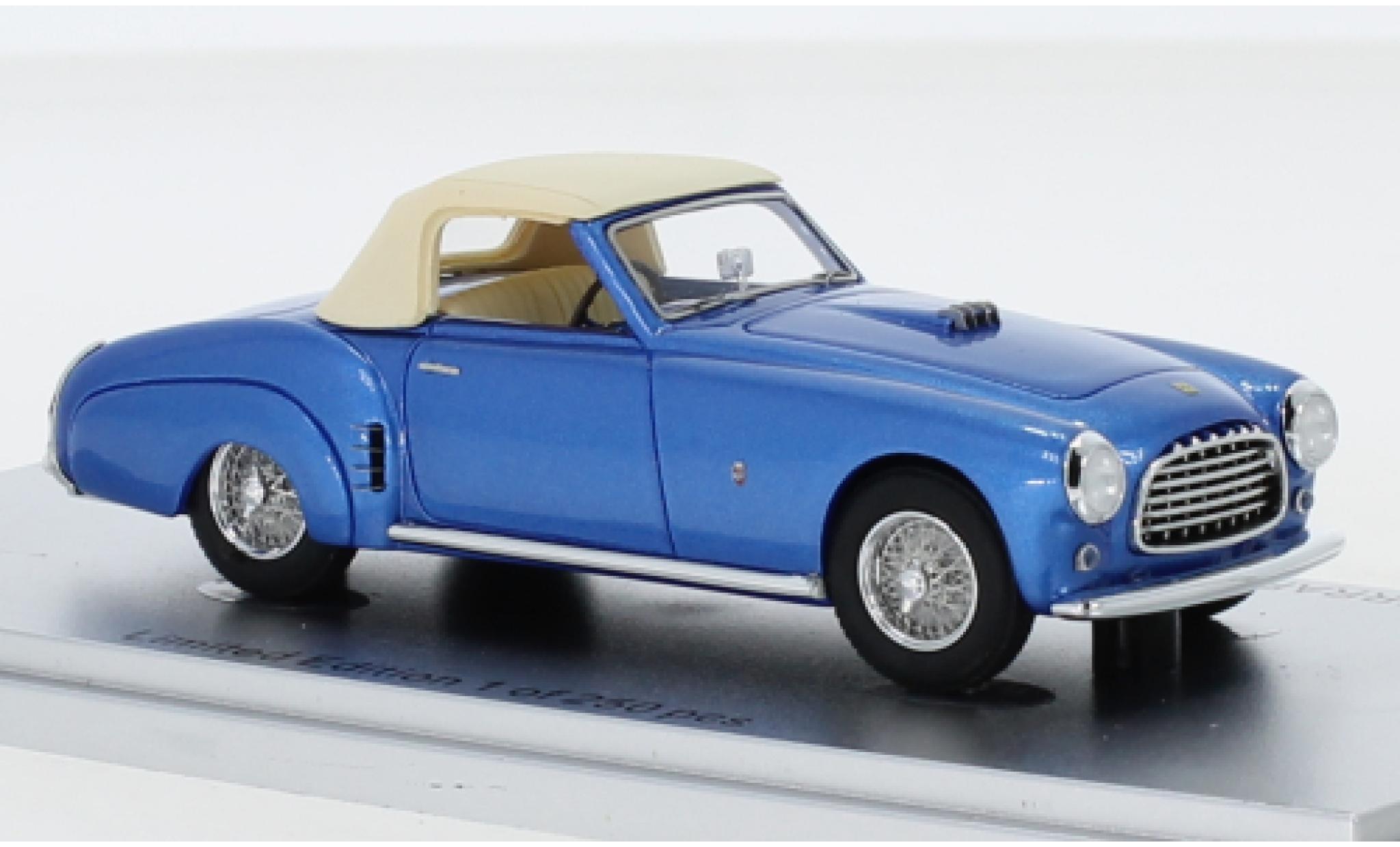 Ferrari 212 1/43 Kess Inter Ghia Convertible metallic blue RHD 1952 Verdeck ferm&eacute; ch&acirc;ssis No.0233eu diecast model cars