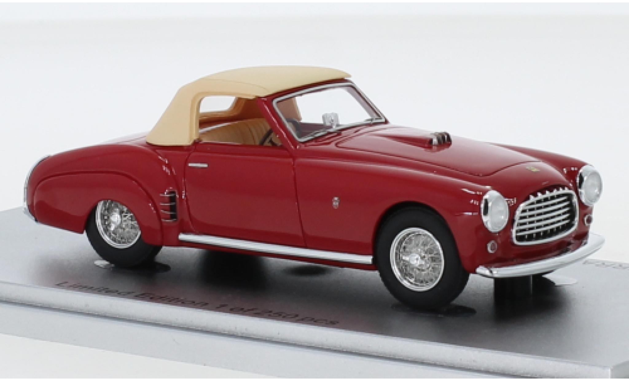 Ferrari 212 1/43 Kess Inter Ghia Convertible red RHD 1952 Verdeck ferm&eacute; ch&acirc;ssis No.0233eu diecast model cars