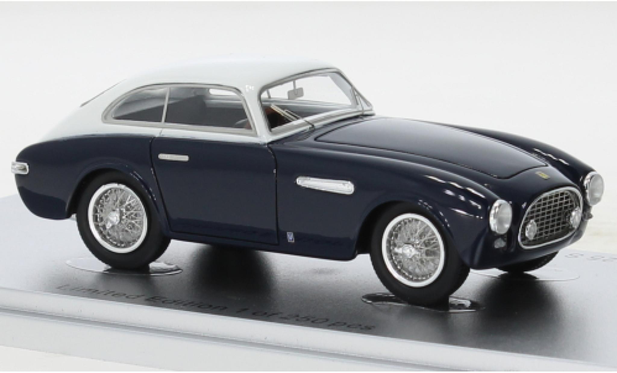 Ferrari 225 1/43 Kess S Vignale Saloontta blue fonc&eacute;/white RHD 1952 diecast model cars