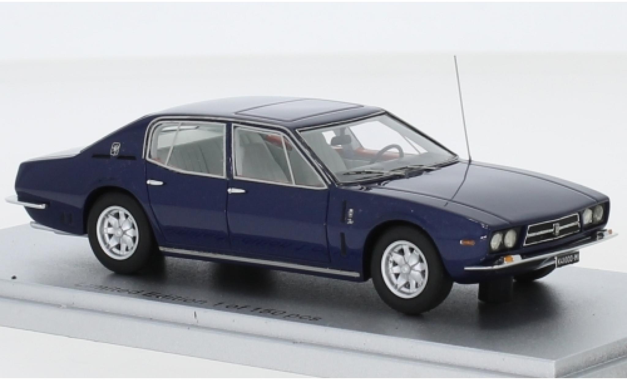 ISO Rivolta 1/43 Kess Iso Fidia metallise blue 1969 diecast model cars