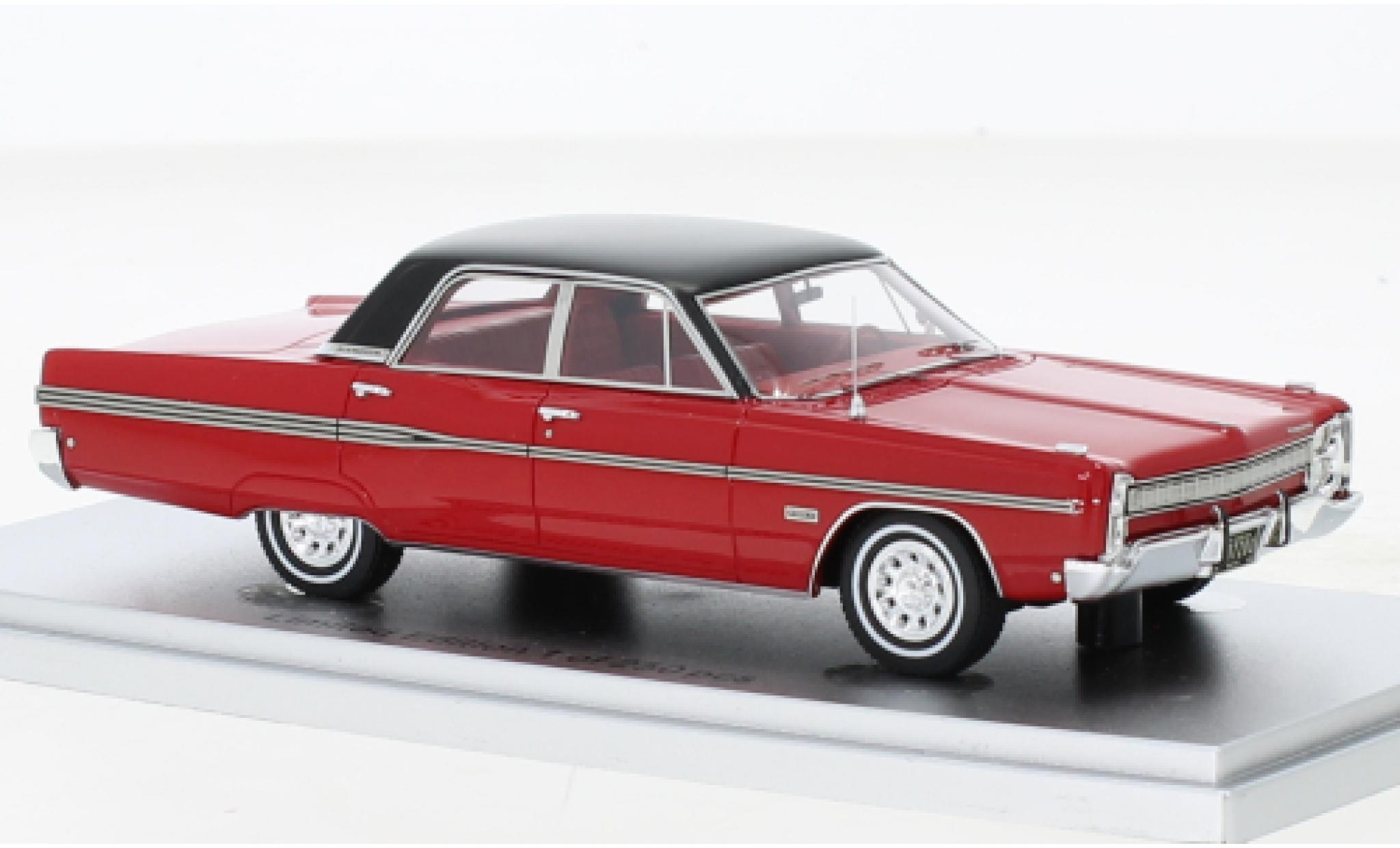 Plymouth Fury 1/43 Kess 4-Door Sedan red/black 1968 diecast model cars