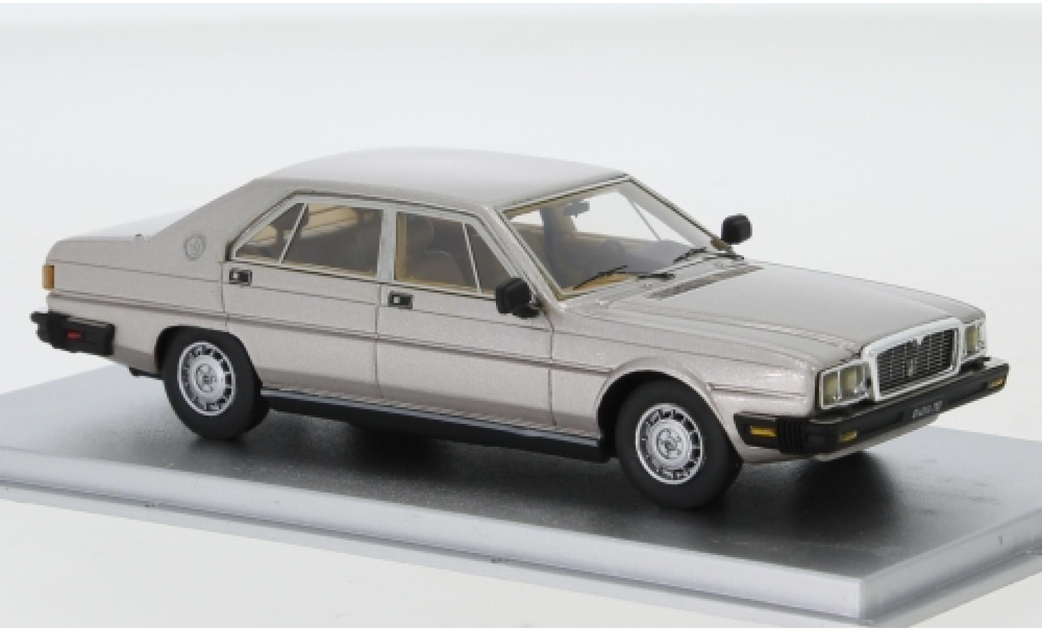 Maserati Quattroporte 1/43 Kess III 4.9 metallic beige 1983 diecast model cars