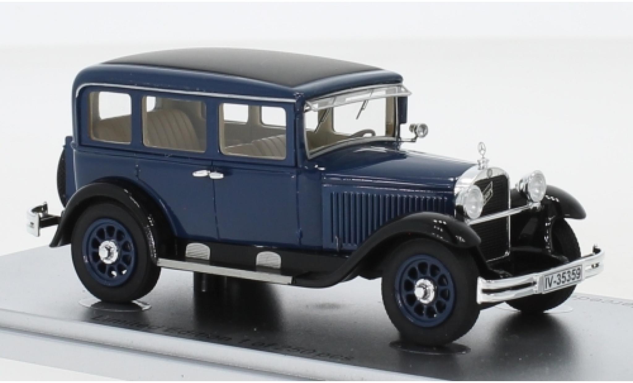 Mercedes 260 1/43 Kess Typ 10/50 Stuttgart (W11) blue/black 1929 diecast model cars