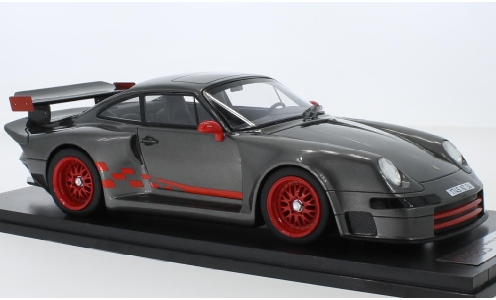 Porsche 993 1/18 Kess 911 () Almeras metallic grey diecast model cars