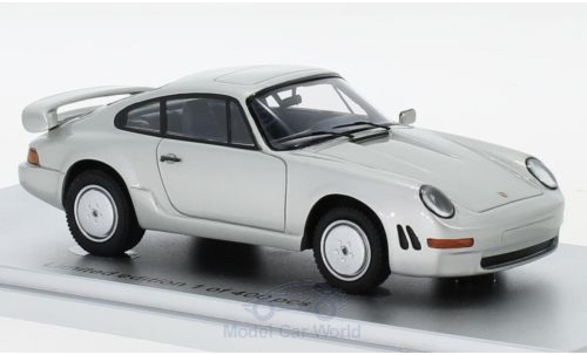 Porsche 930 1/43 Kess 911 Carrera 3.2 E19 grey 1984 diecast model cars