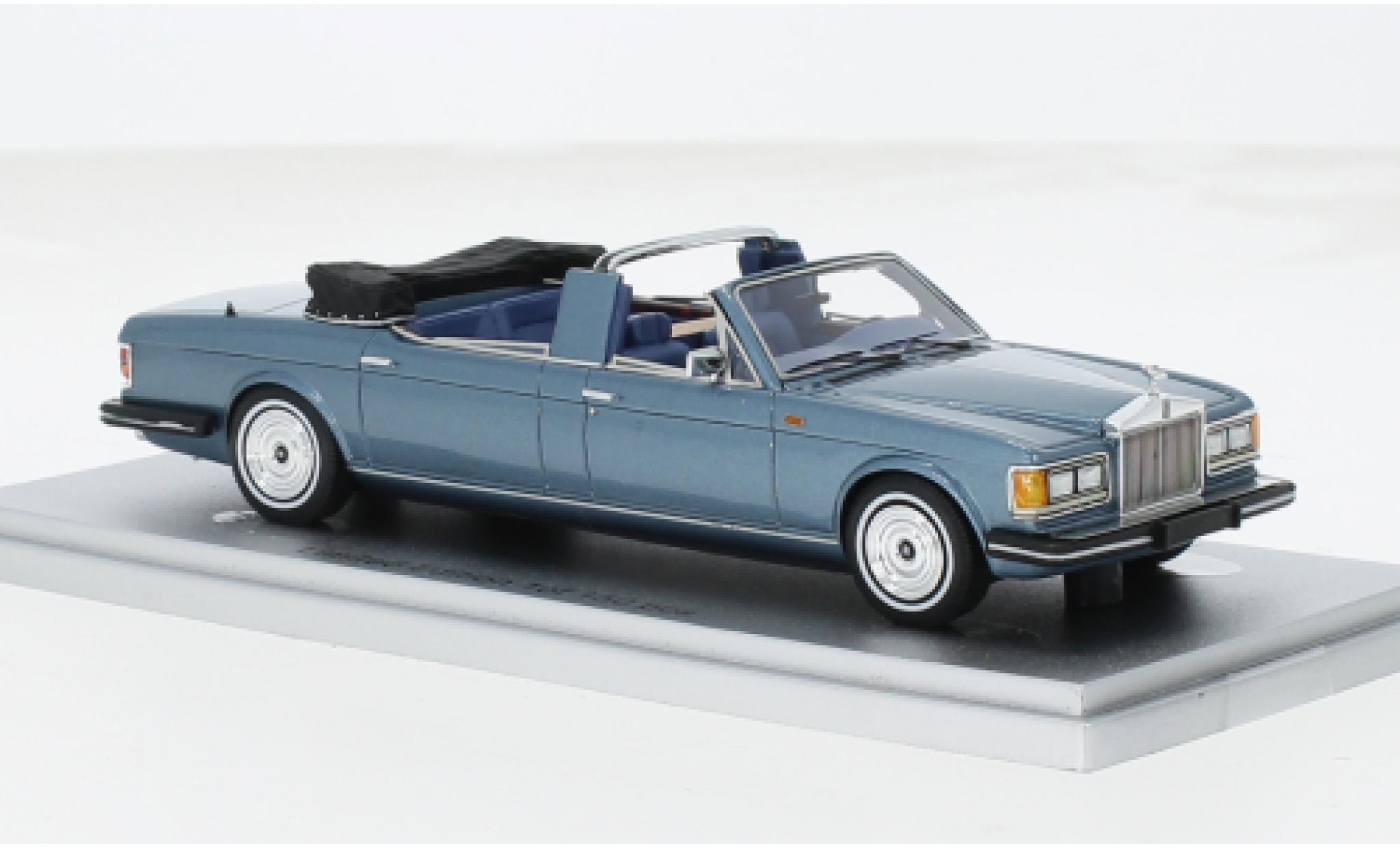 Rolls Royce Silver Spur 1/43 Kess Landaulette blue/black 1987 1:43 diecast model cars