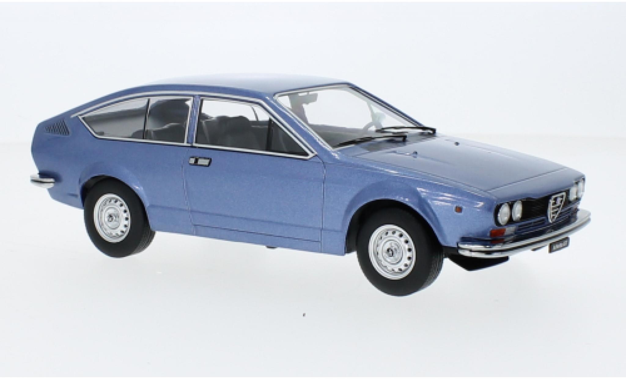 Alfa Romeo Alfetta 1/18 KK Scale GT 1.6 metallise blue 1976 1:18 diecast model cars