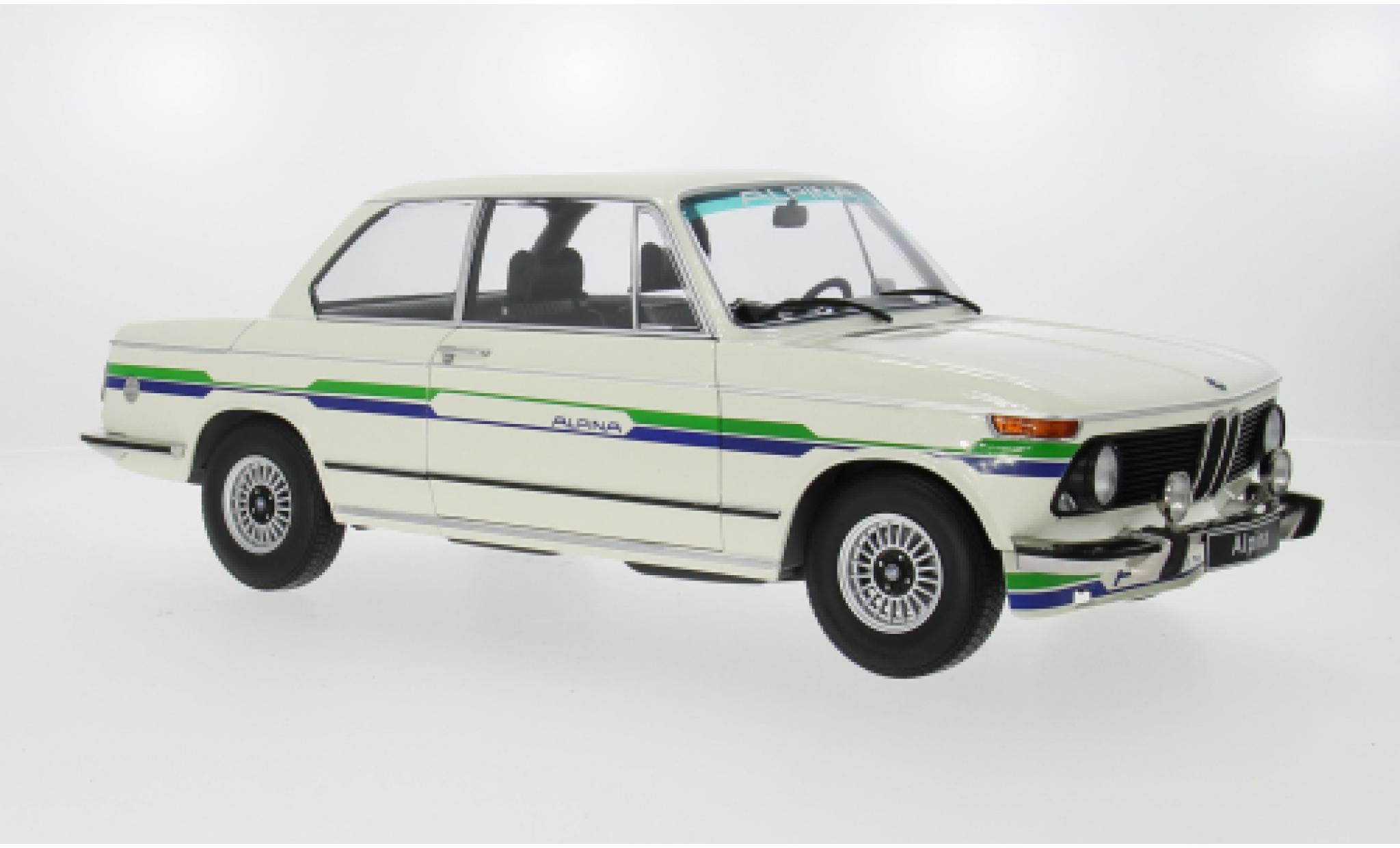 Bmw 2002 1/12 KK Scale Alpina white 1974 1:12 diecast model cars