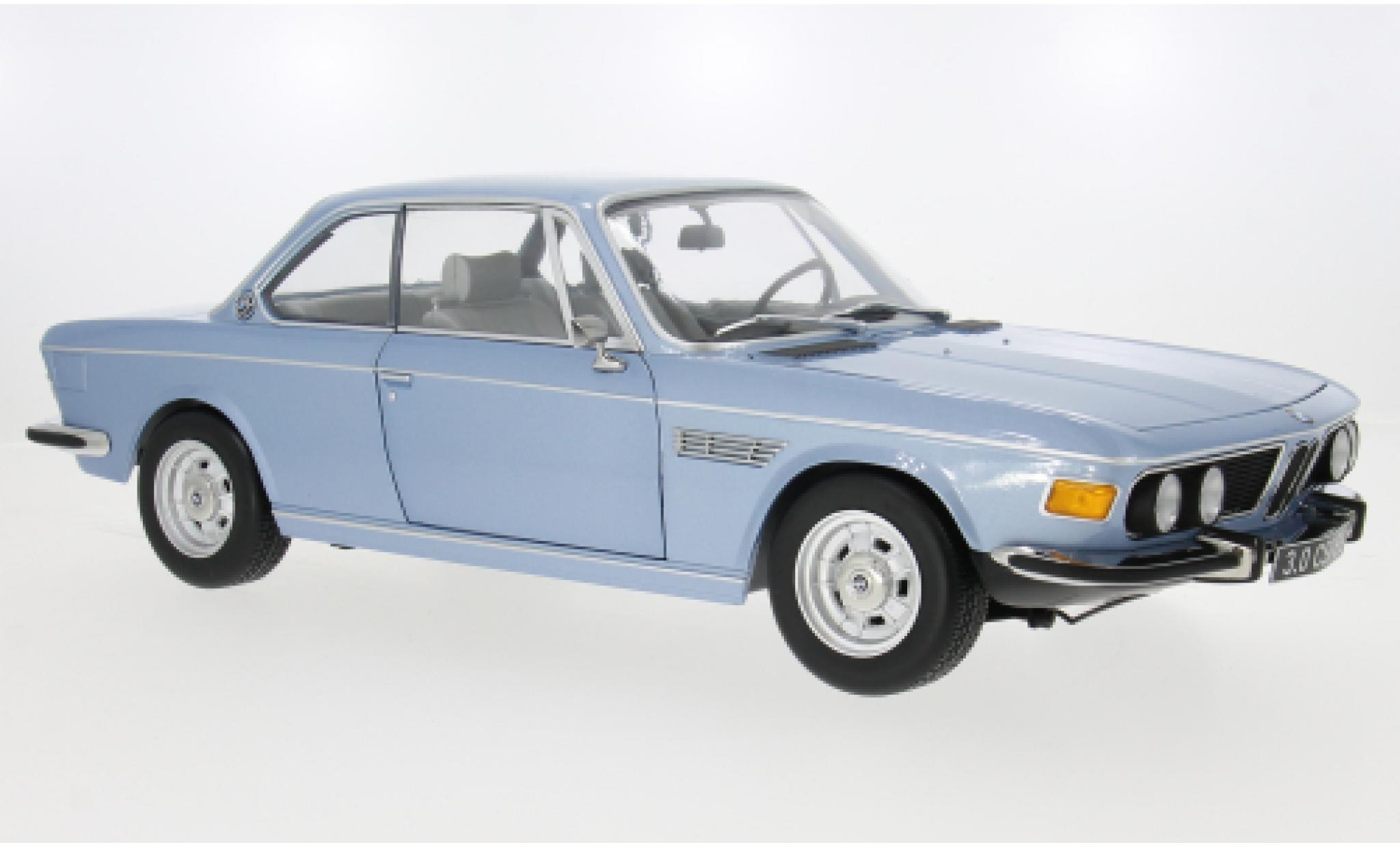 Bmw 3.0 1/12 KK Scale CSI (E9) blue 1971 1:12 diecast model cars