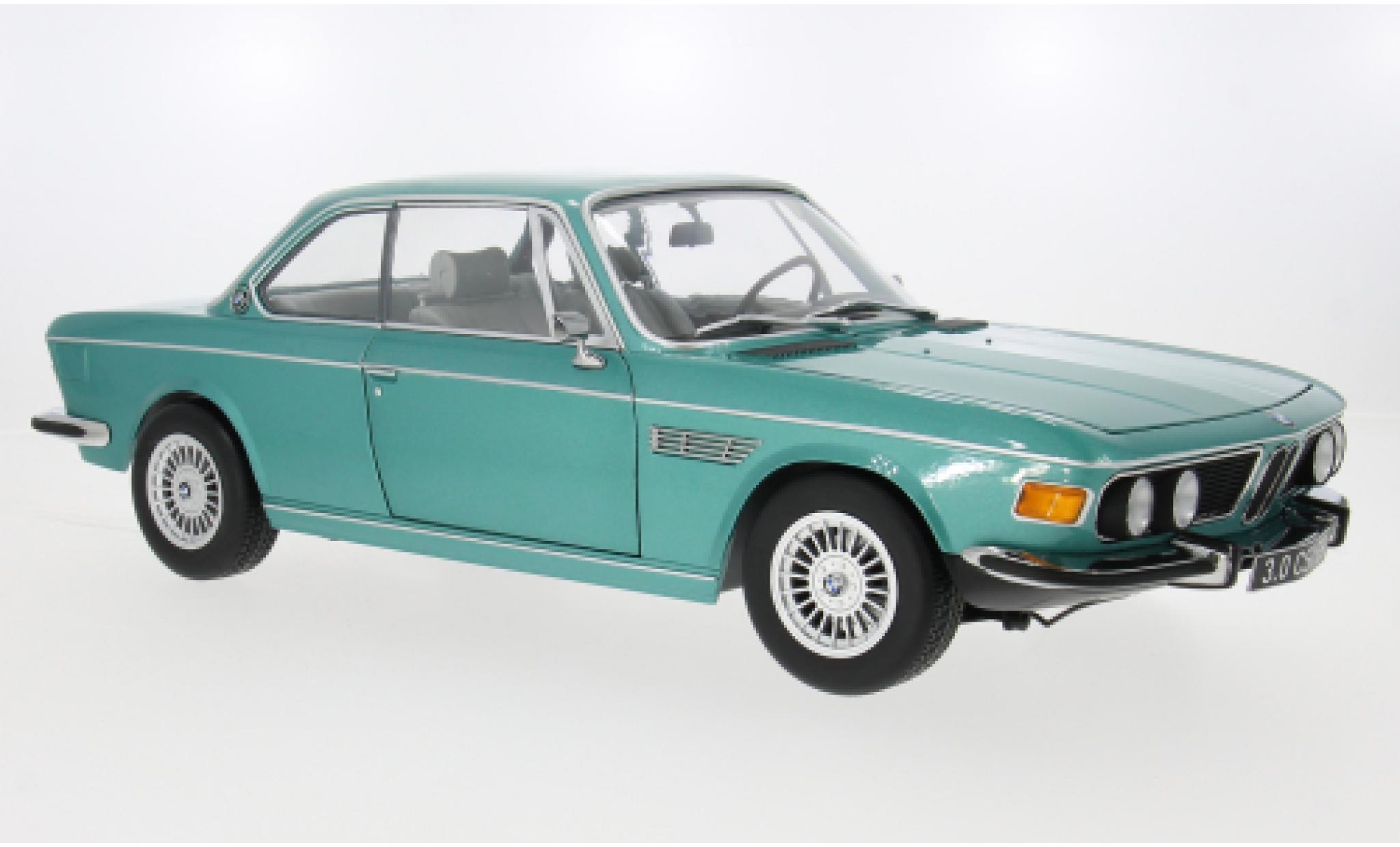 Bmw 3.0 1/12 KK Scale CSI (E9) t&uuml;rkis 1971 1:12 diecast model cars