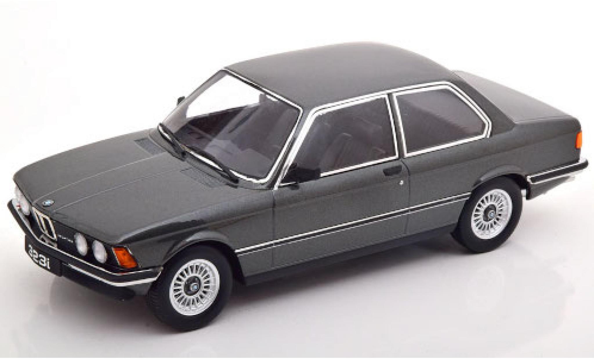 Bmw 323 1/18 KK Scale i (E21) metallic anthrazit 1975 diecast model cars