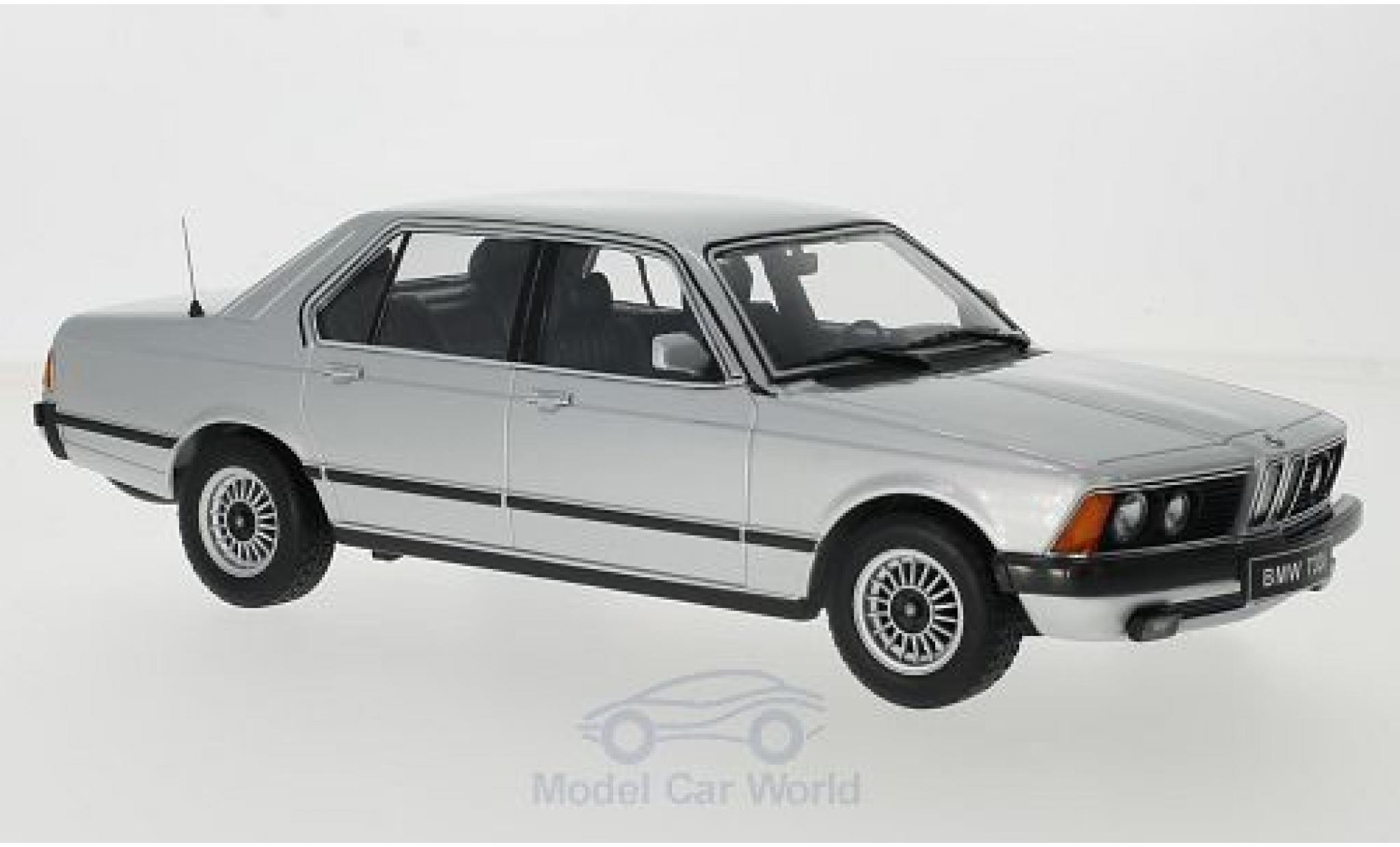 Bmw 733 1/18 KK Scale i (E23) grey 1977 T&uuml;ren und Hauben sind nicht zu &ouml;ffnen diecast model cars