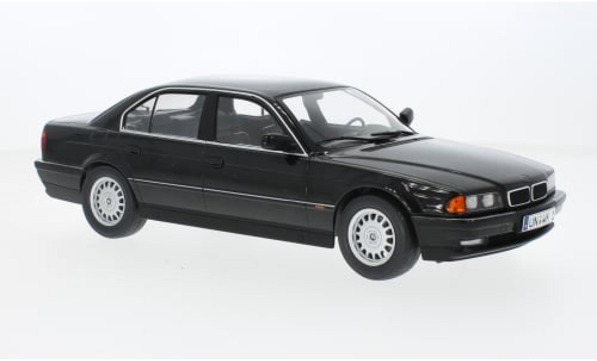 Bmw 740 1/18 KK Scale i (E38) metallise black 1994 1:18 diecast model cars