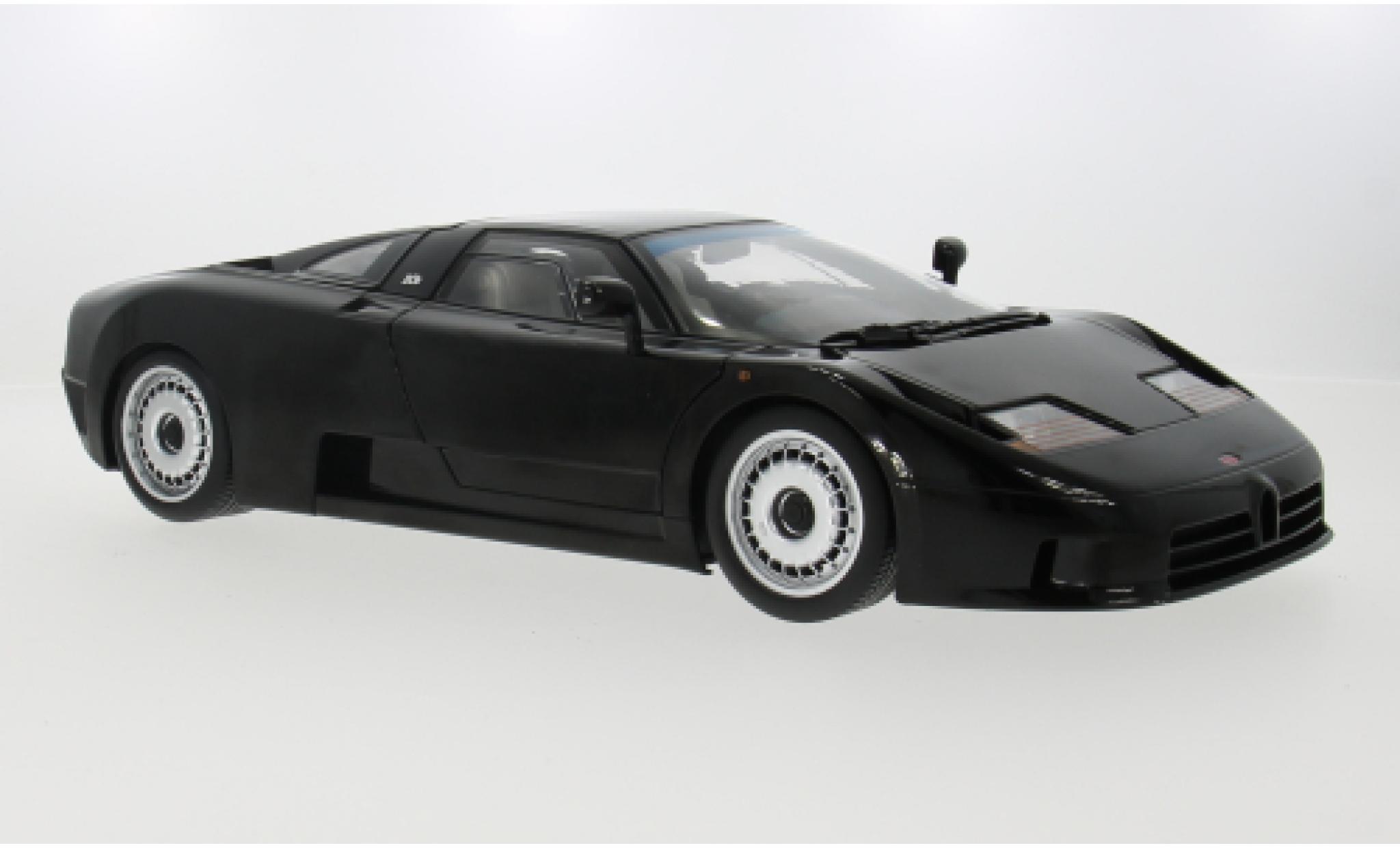 Bugatti EB110 1/12 KK Scale EB 110 black 1991 1:12 diecast model cars