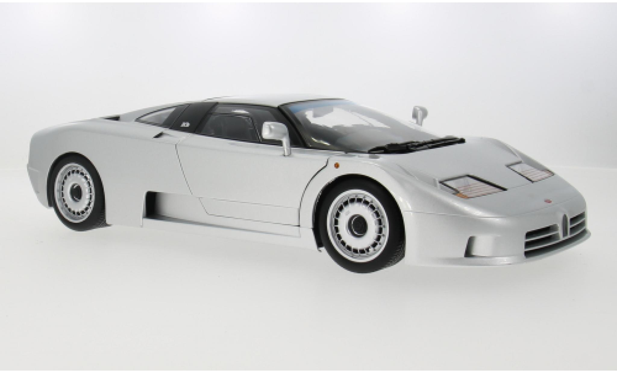 Bugatti EB110 1/12 KK Scale EB 110 silver 1991 1:12 diecast model cars