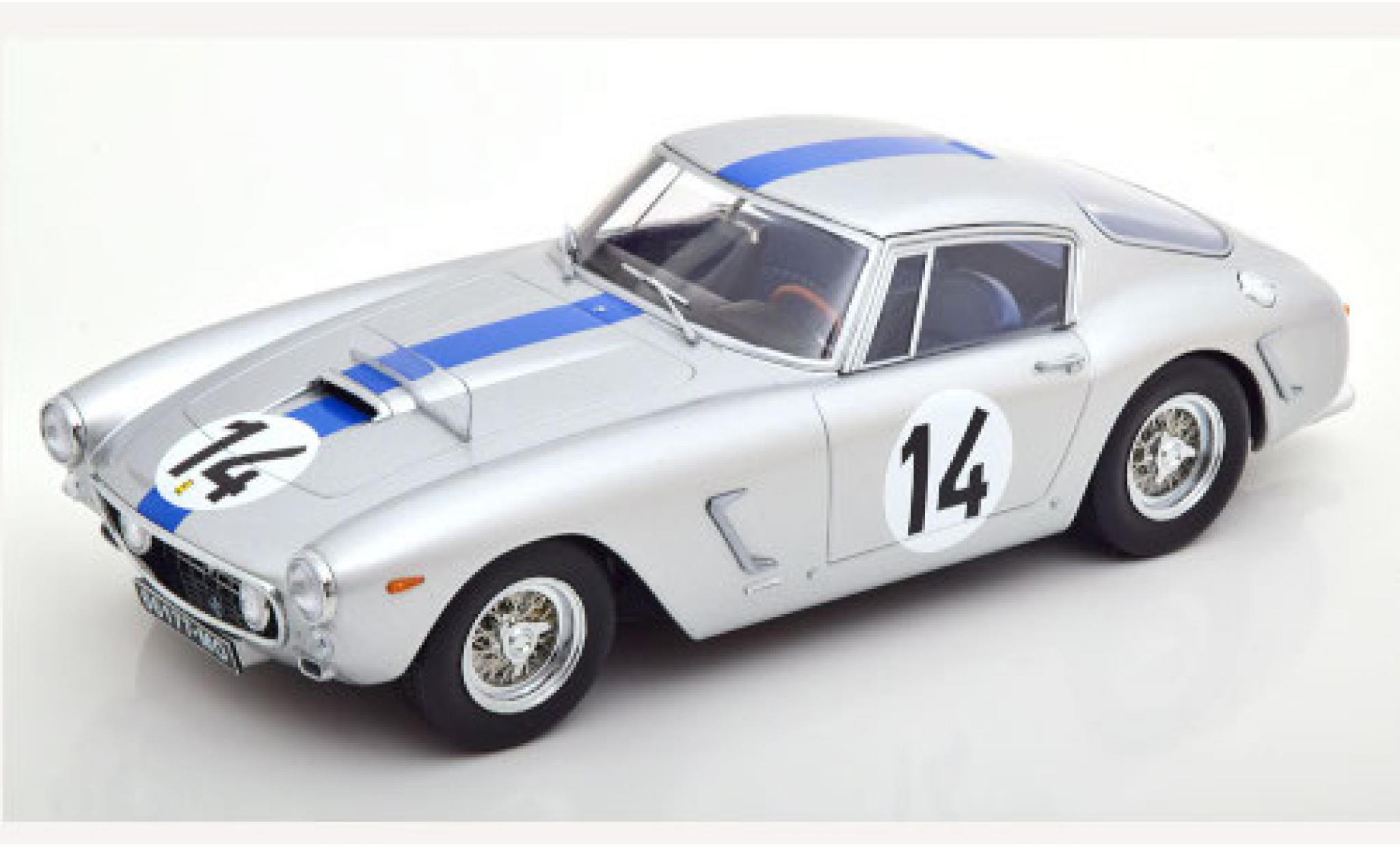 Ferrari 250 1/18 KK Scale GT SWB Competizione grey/Dekor No.14 24h Le Mans 1961 P.Noblet/J.Guichet diecast model cars