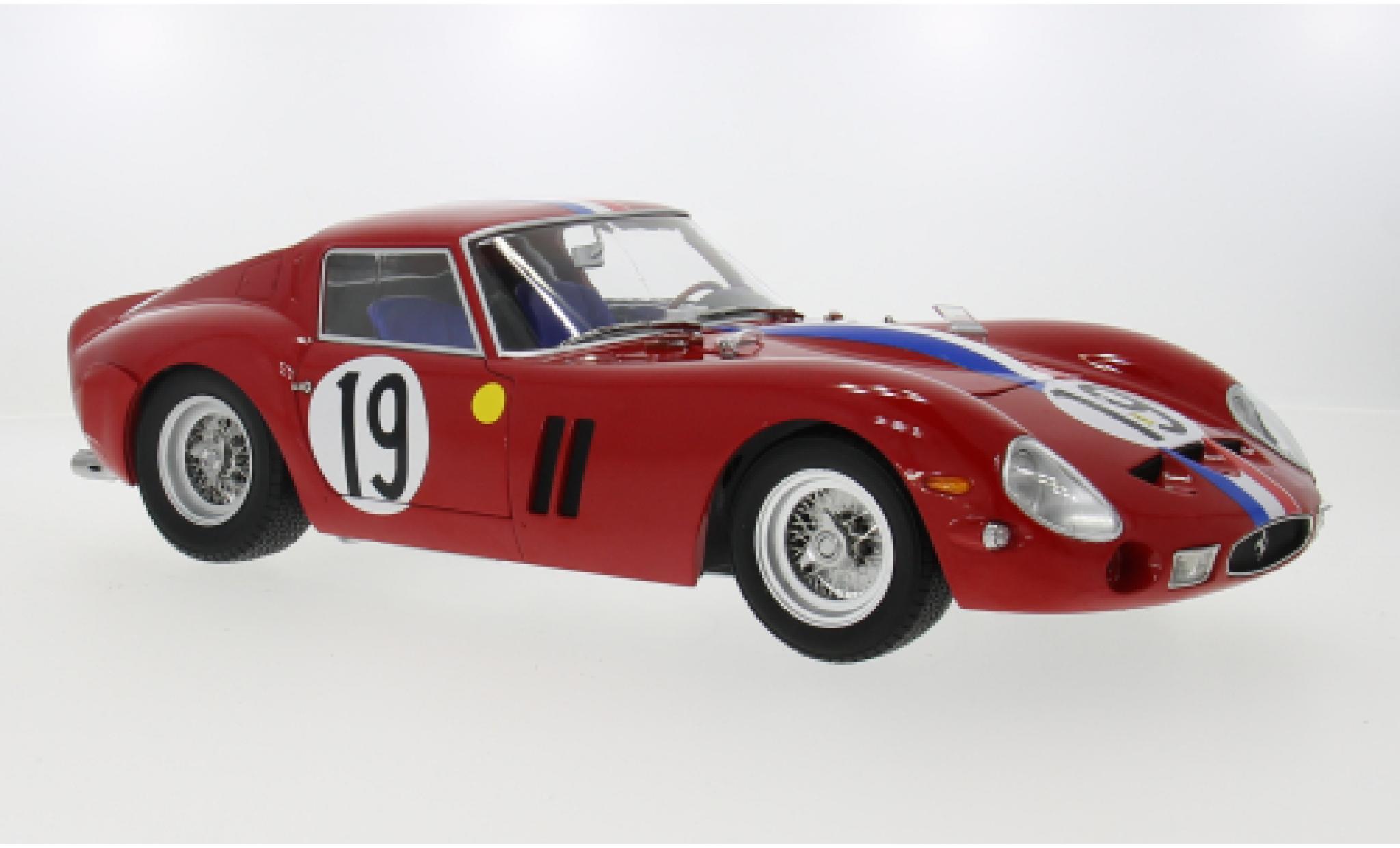 Ferrari 250 1/12 KK Scale GTO 24h Le Mans 1962 #19 1:12 diecast model cars