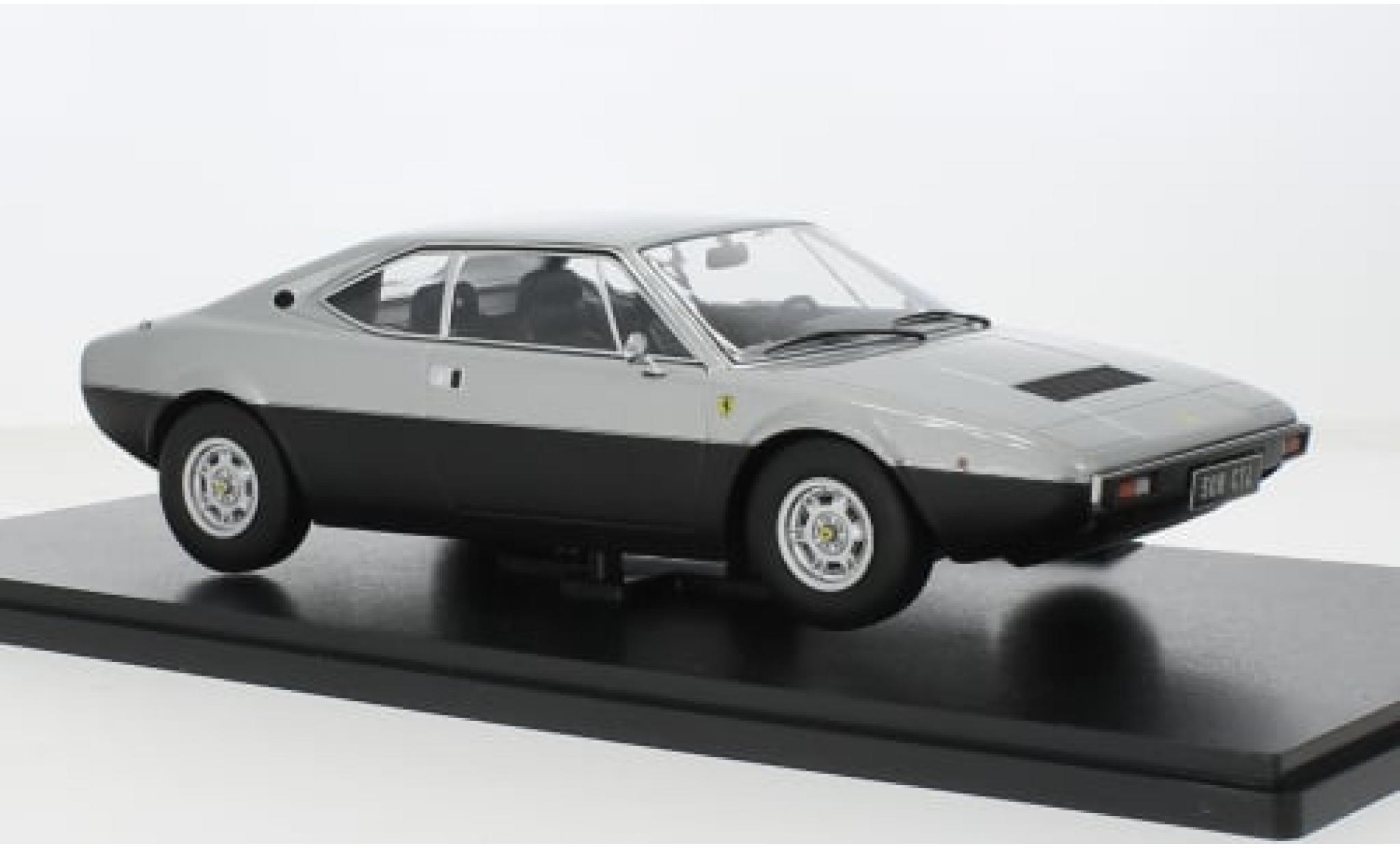 Ferrari 308 1/18 KK Scale GT4 silver/matt-black 1974 1:18 diecast model cars