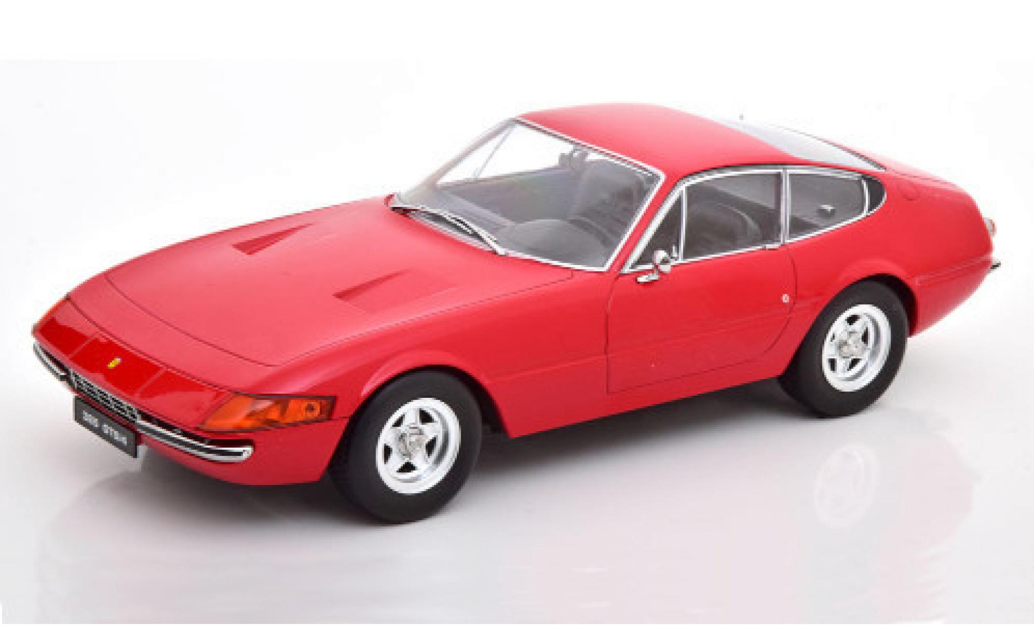 Ferrari 365 1/18 KK Scale GTB/4 Daytona (2a Serie) red 1971 diecast model cars