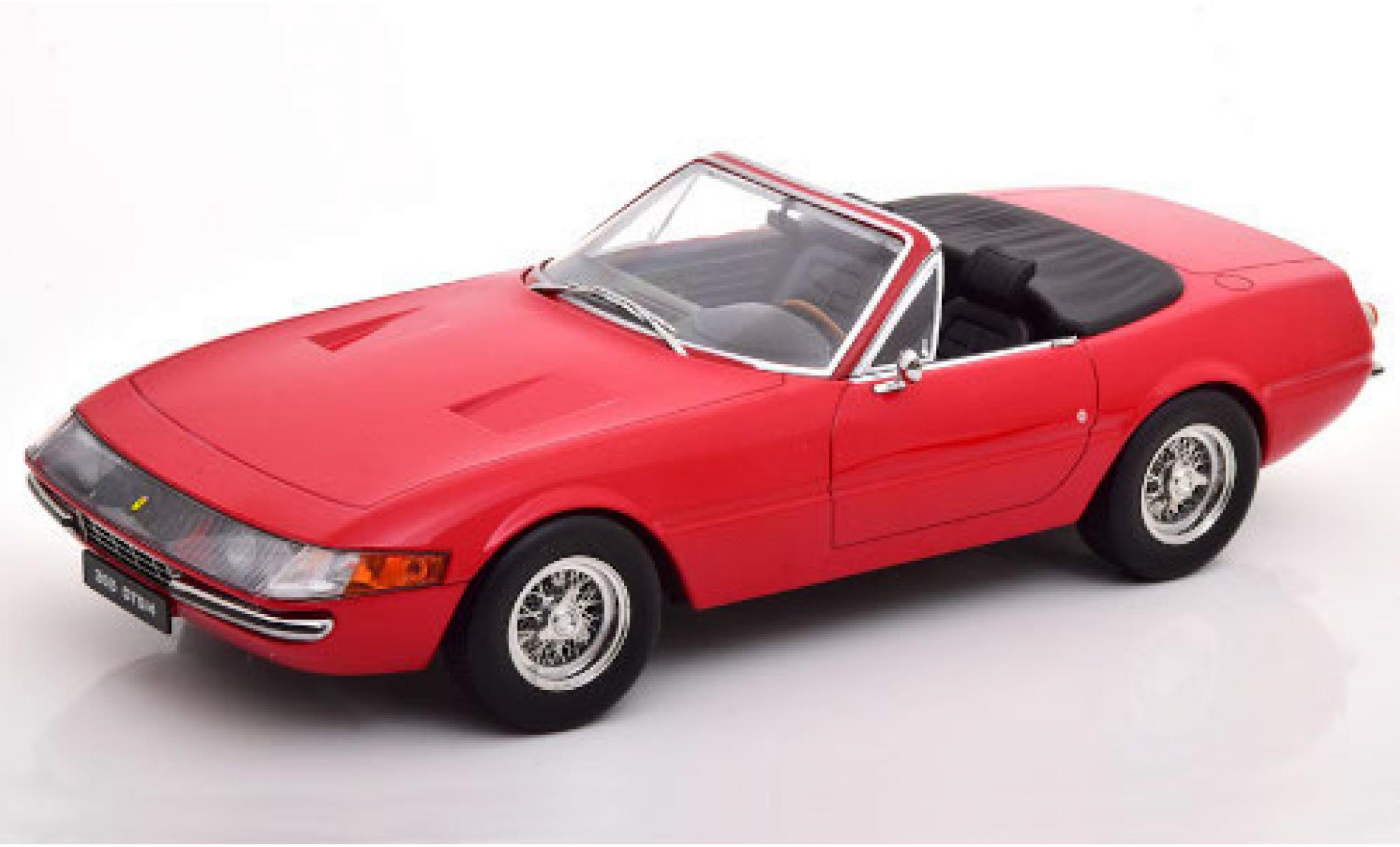 Ferrari 365 1/18 KK Scale GTS/4 Daytona Spider red 1969 diecast model cars