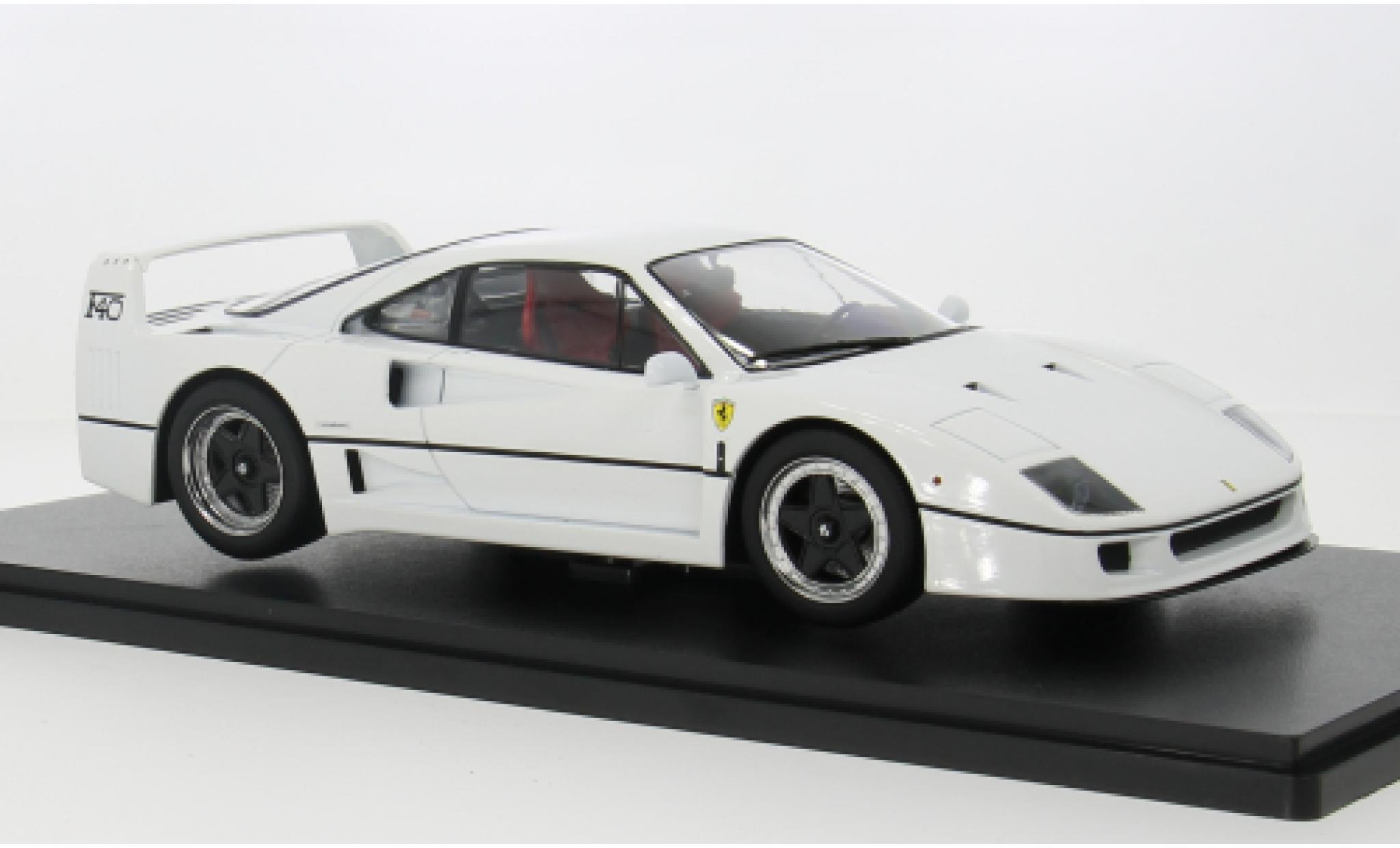 Ferrari F40 1/18 KK Scale white 1:18 diecast model cars