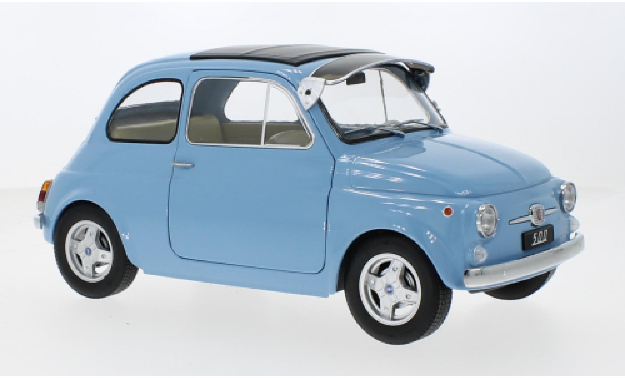 Fiat 500 1/12 KK Scale F Custom blue 1968 1:12 diecast model cars