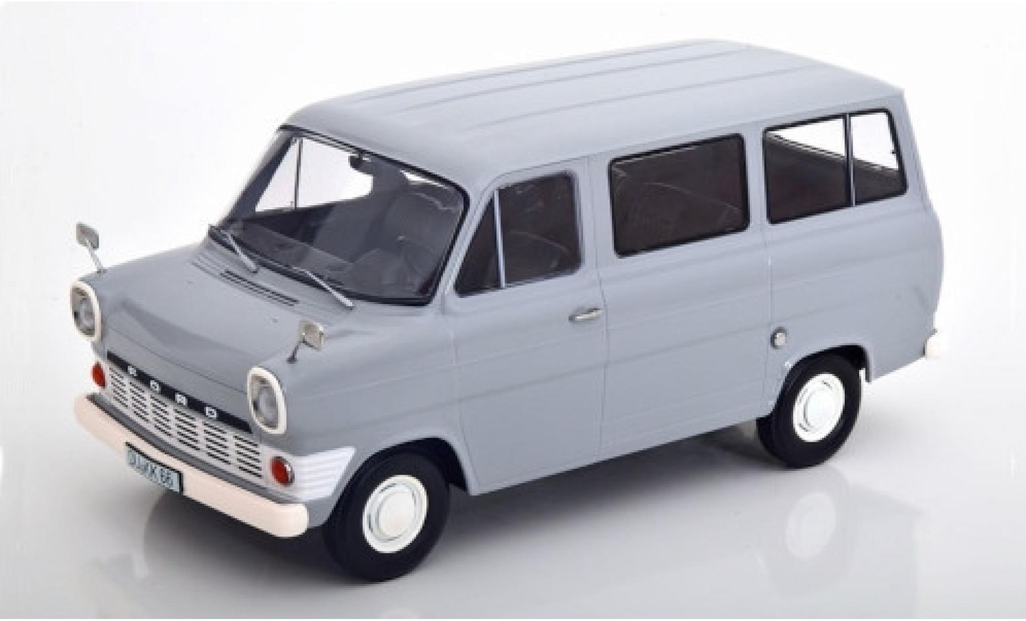 Ford Transit 1/18 KK Scale Mk1 Bus grey 1965 diecast model cars