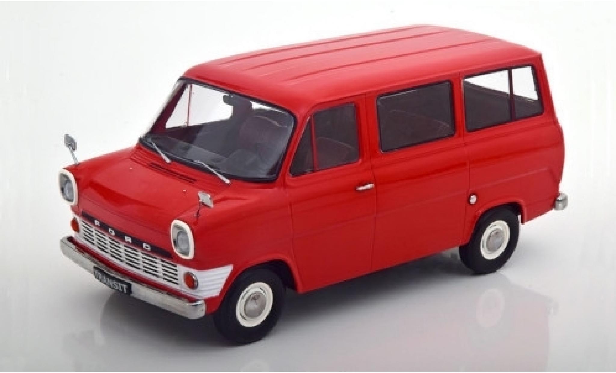 Ford Transit 1/18 KK Scale Mk1 Bus red 1965 diecast model cars