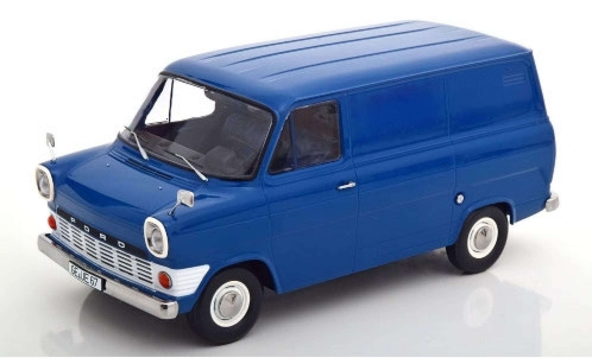 Ford Transit 1/18 KK Scale Mk1 Kasten blue 1965 diecast model cars