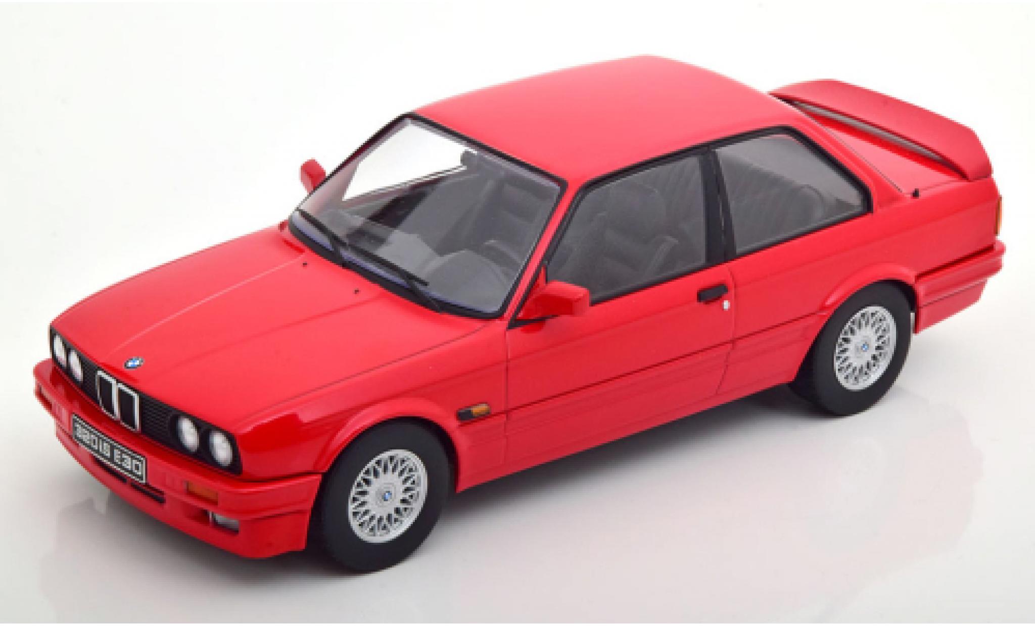 Bmw 320 1/18 KK Scale iS (E30) red 1989 diecast model cars