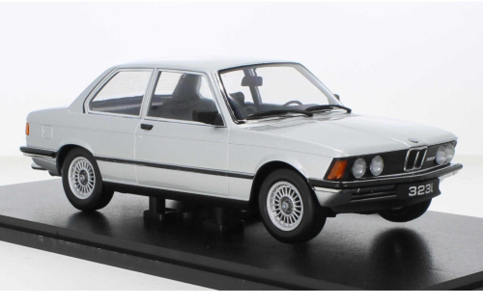 Bmw 323 1/18 KK Scale i (E21) grey 1978 diecast model cars