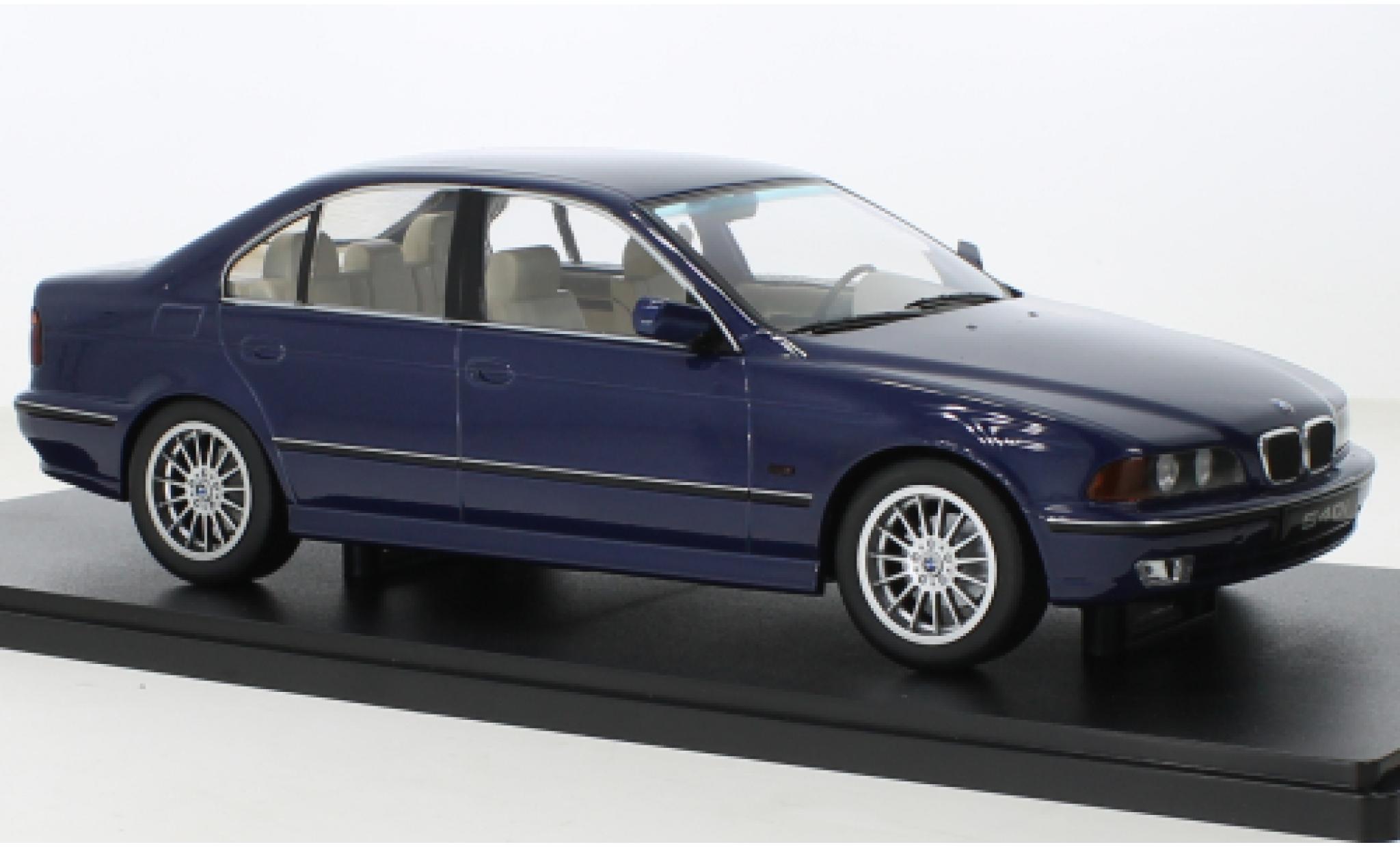Bmw 540 1/18 KK Scale i (E39) metallise blue 1995 diecast model cars