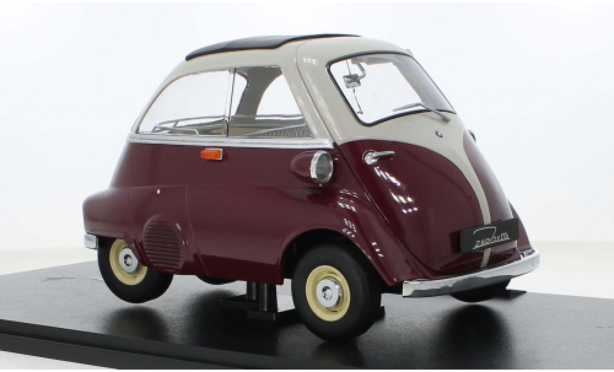 Bmw Isetta 1/12 KK Scale 250 red/grey 1959 diecast model cars