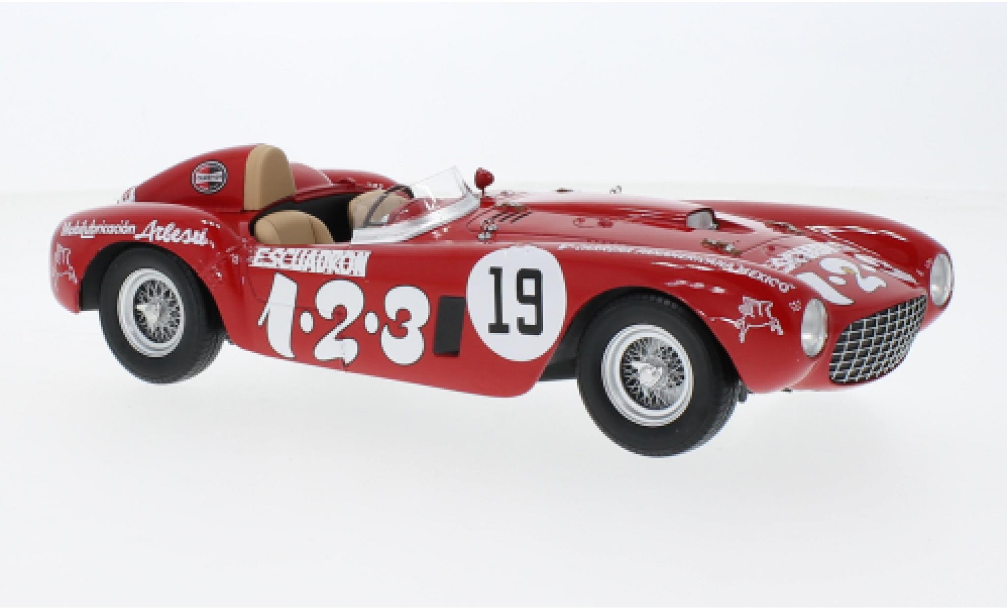Ferrari 375 1/18 KK Scale Plus RHD No.19 Erwin Goldschmidt Carrera Panamericana 1954 diecast model cars