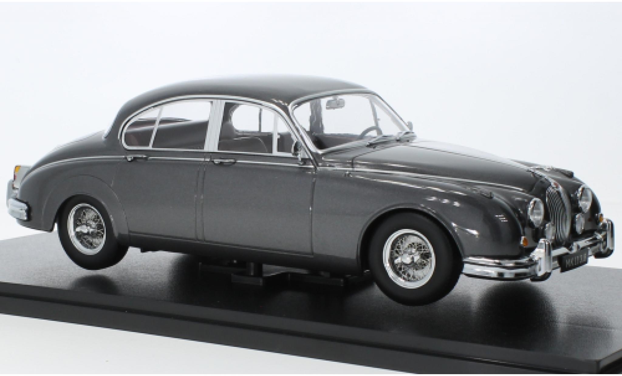 Jaguar MK 1/18 KK Scale II 3.8 metallise grey 1959 diecast model cars
