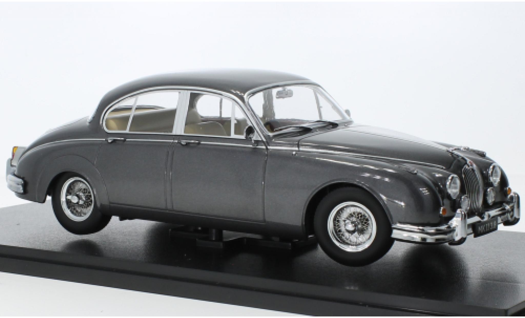 Jaguar MK 1/18 KK Scale II 3.8 metallise grey RHD 1959 diecast model cars