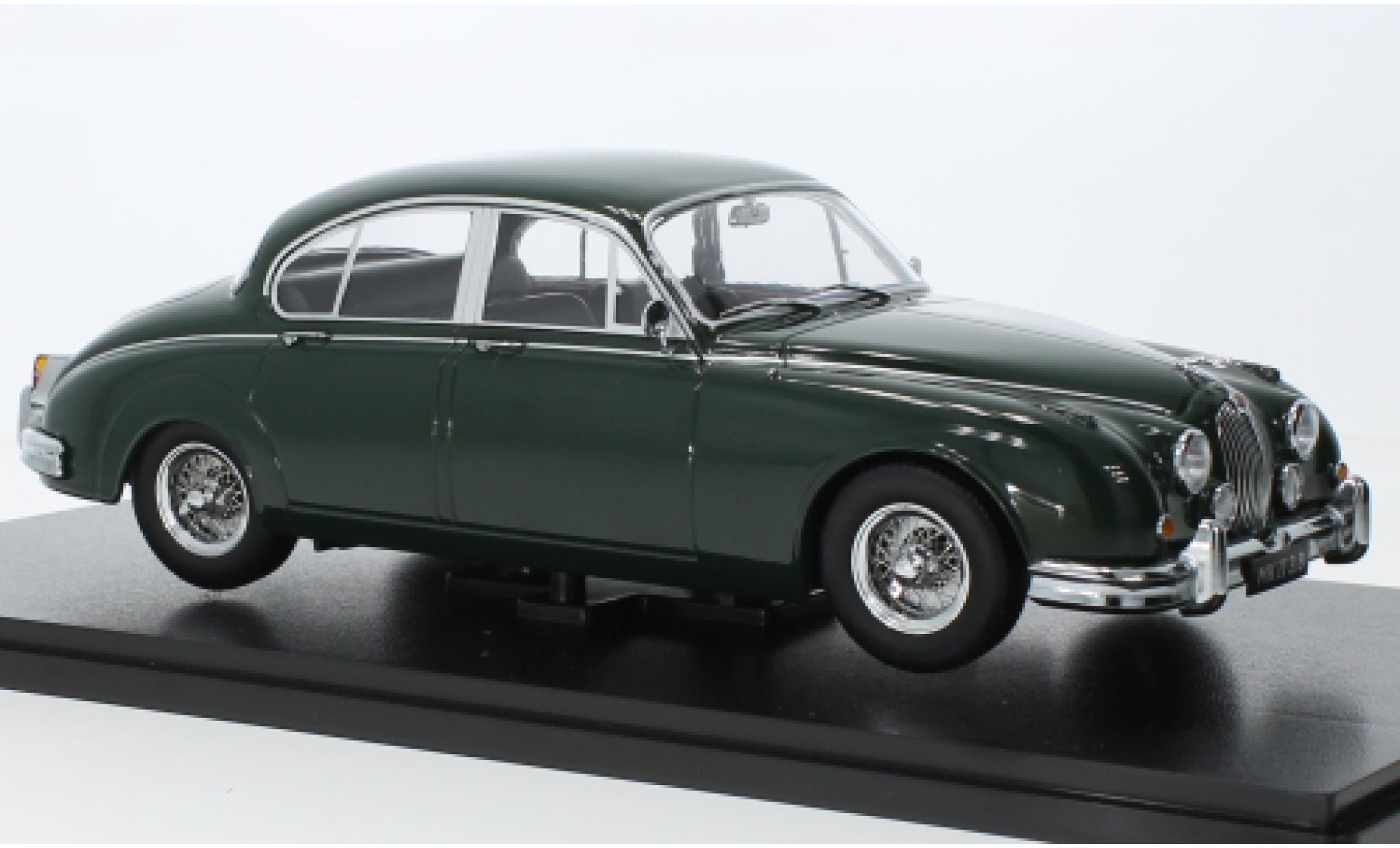 Jaguar MK 1/18 KK Scale II 3.8 green fonc&eacute; RHD 1959 diecast model cars