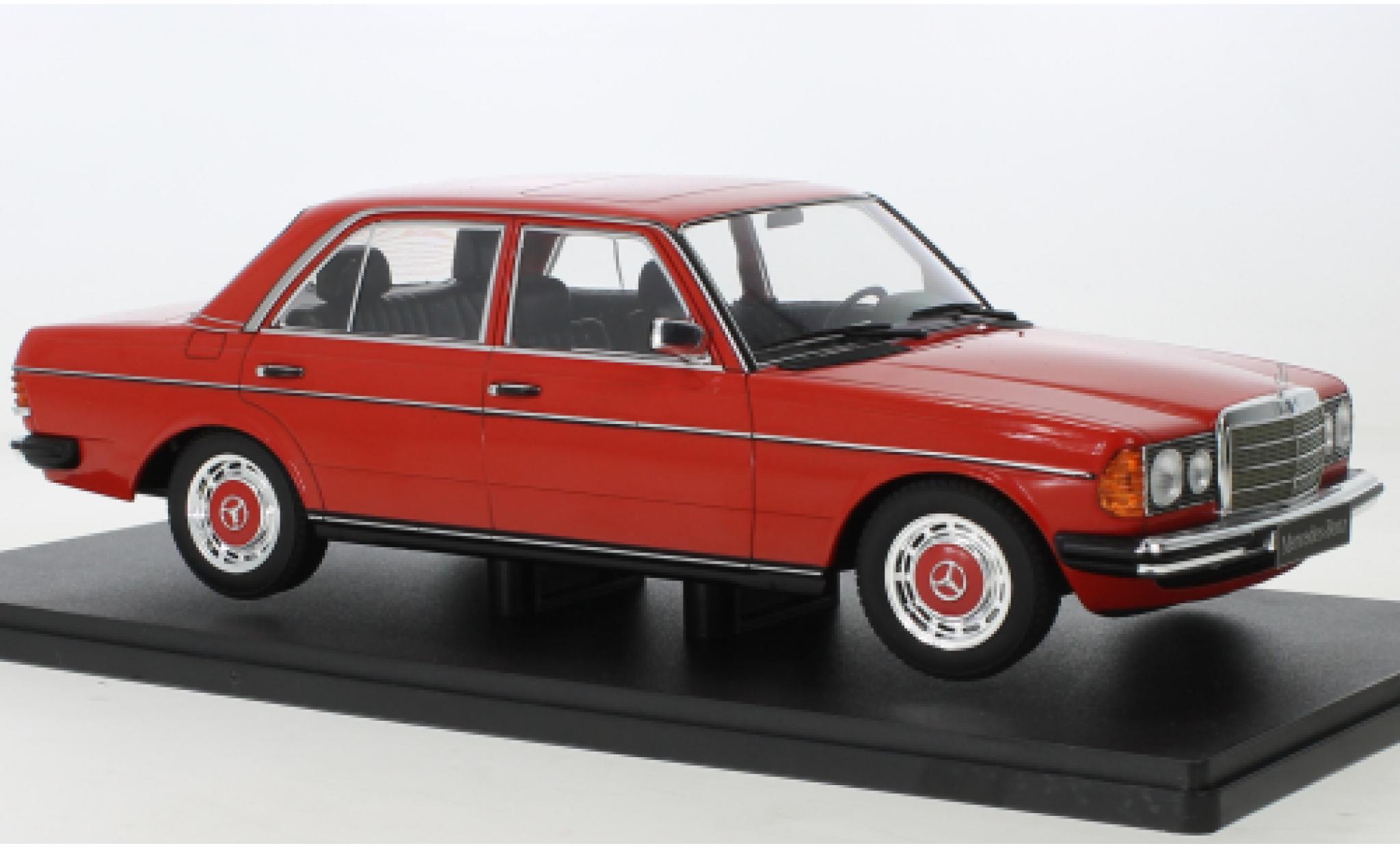 Mercedes 230 1/18 KK Scale E (W123) red 1975 diecast model cars