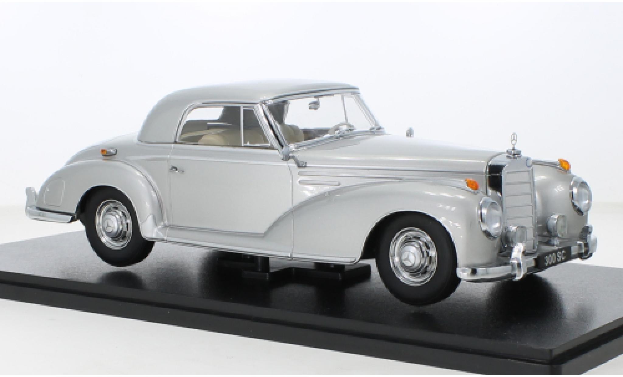 Mercedes 300 1/18 KK Scale SC (W188) Coupe grey 1955 diecast model cars