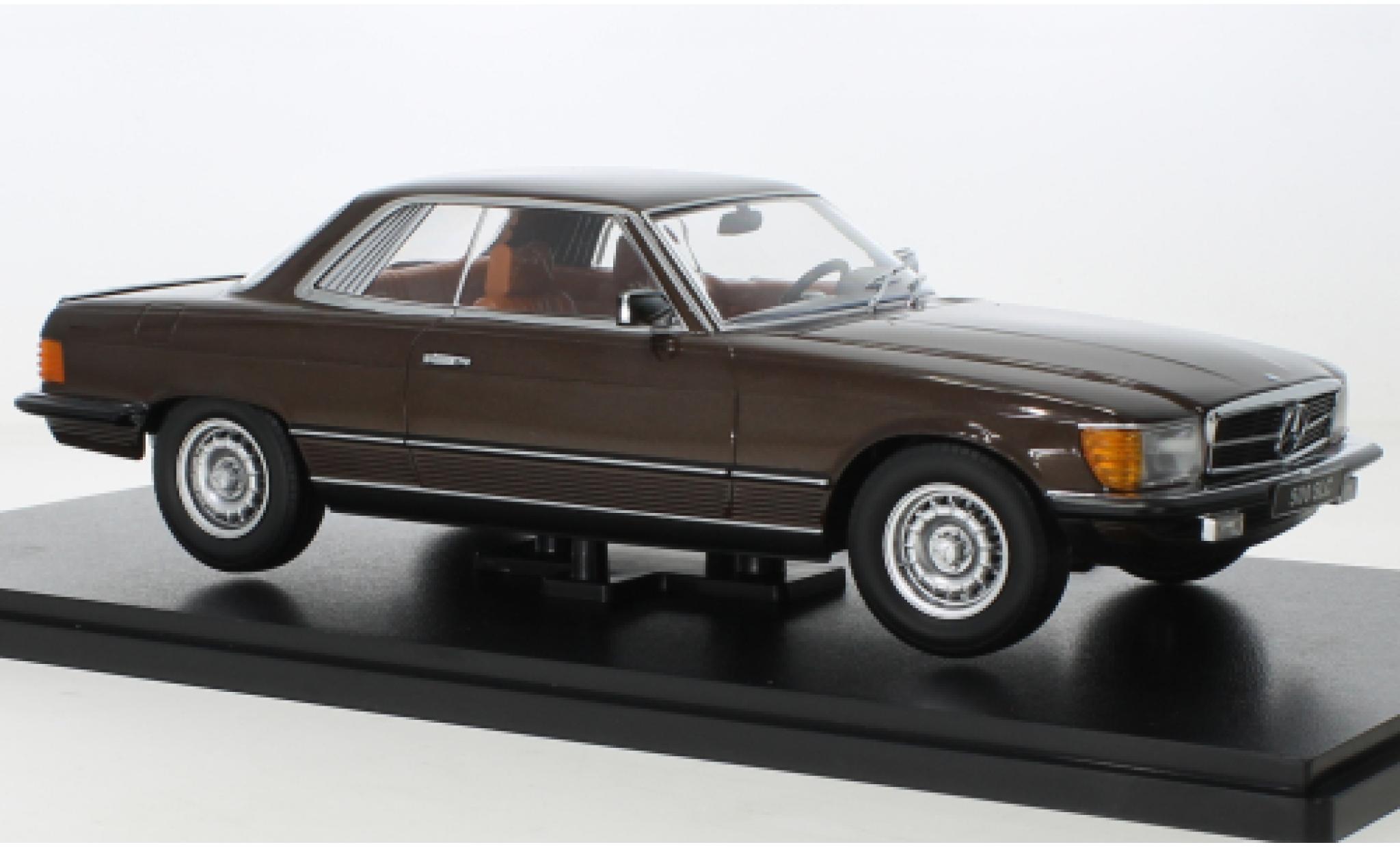 Mercedes 500 1/18 KK Scale SLC (C107) metallise brown 1981 diecast model cars