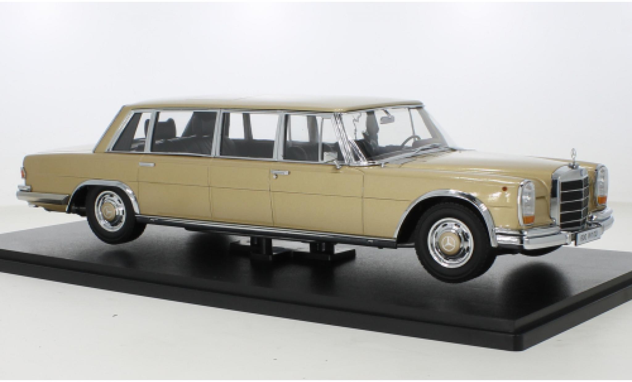 Mercedes 600 1/18 KK Scale (W100) Pullman metallise beige 1964 diecast model cars