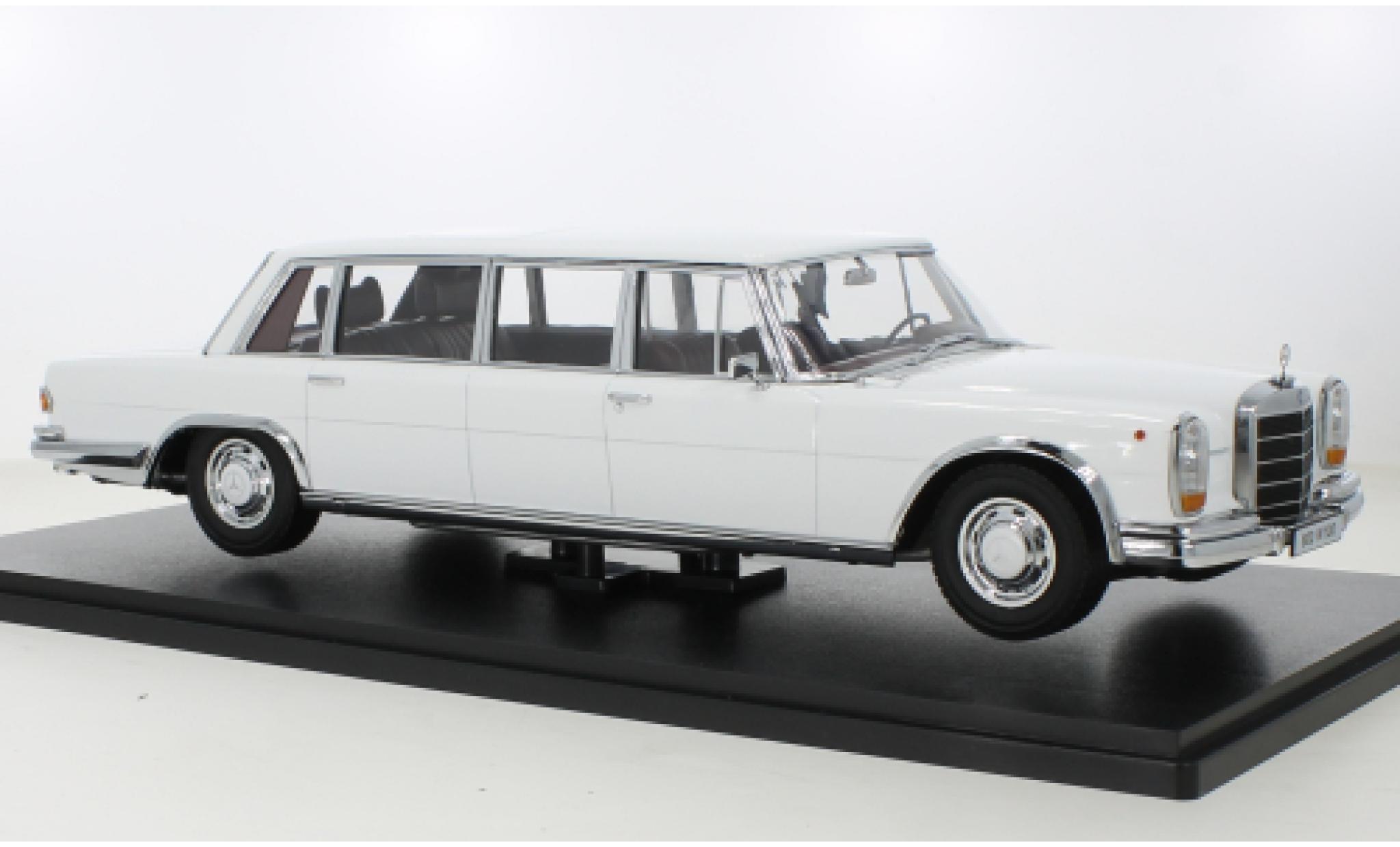 Mercedes 600 1/18 KK Scale (W100) Pullman white 1964 diecast model cars
